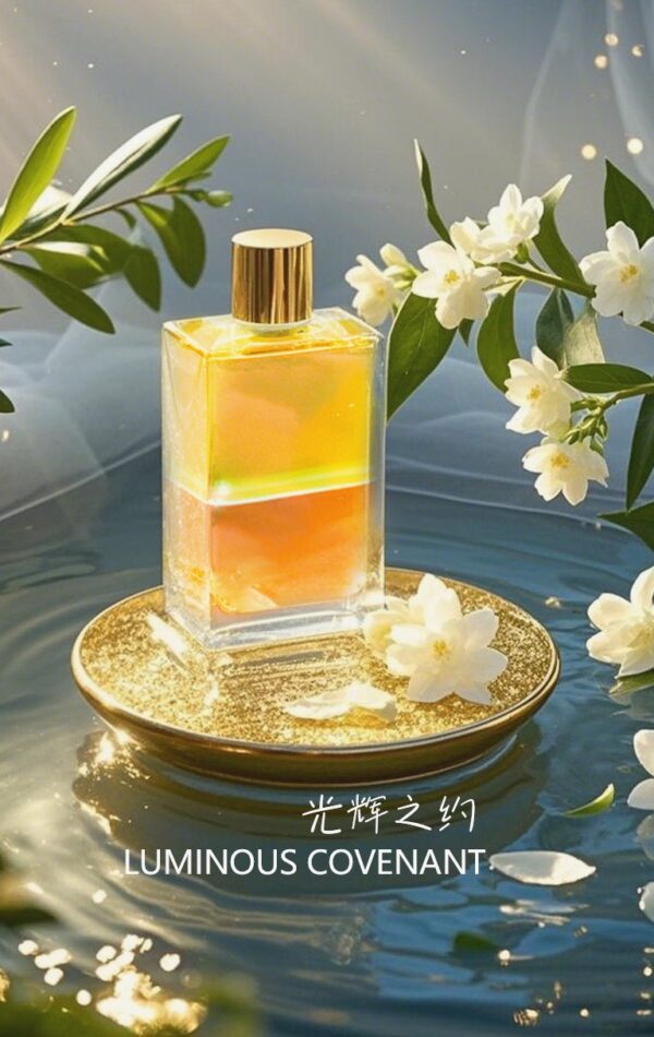 Luminous Pact - Gold & Orange Jasmine Radiance