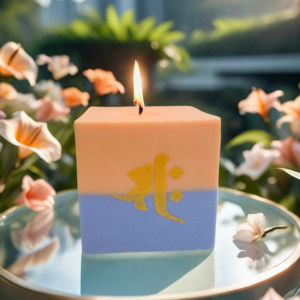 Buddha's Wisdom Wheel Candle 1pics