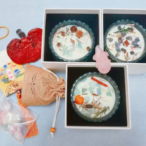 Triangulation Manifestation: Semi-Annual Wish Matrix Candle Set