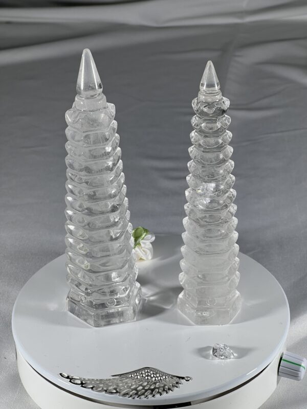 Clear Quartz Obelisk