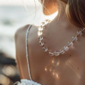 108 Clear Quartz Mala Necklace