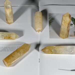 Rutilated Quartz Tower