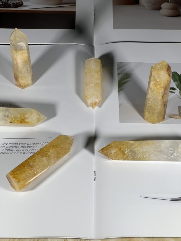 Rutilated Quartz Tower