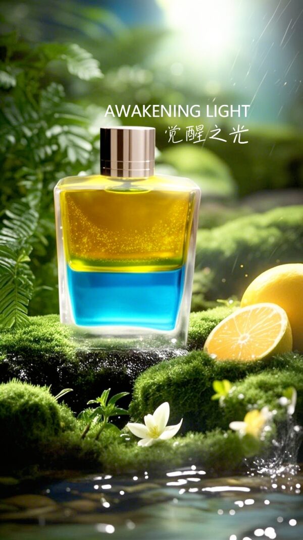 Awakening Light - Yellow & Blue Sweet Orange Oil